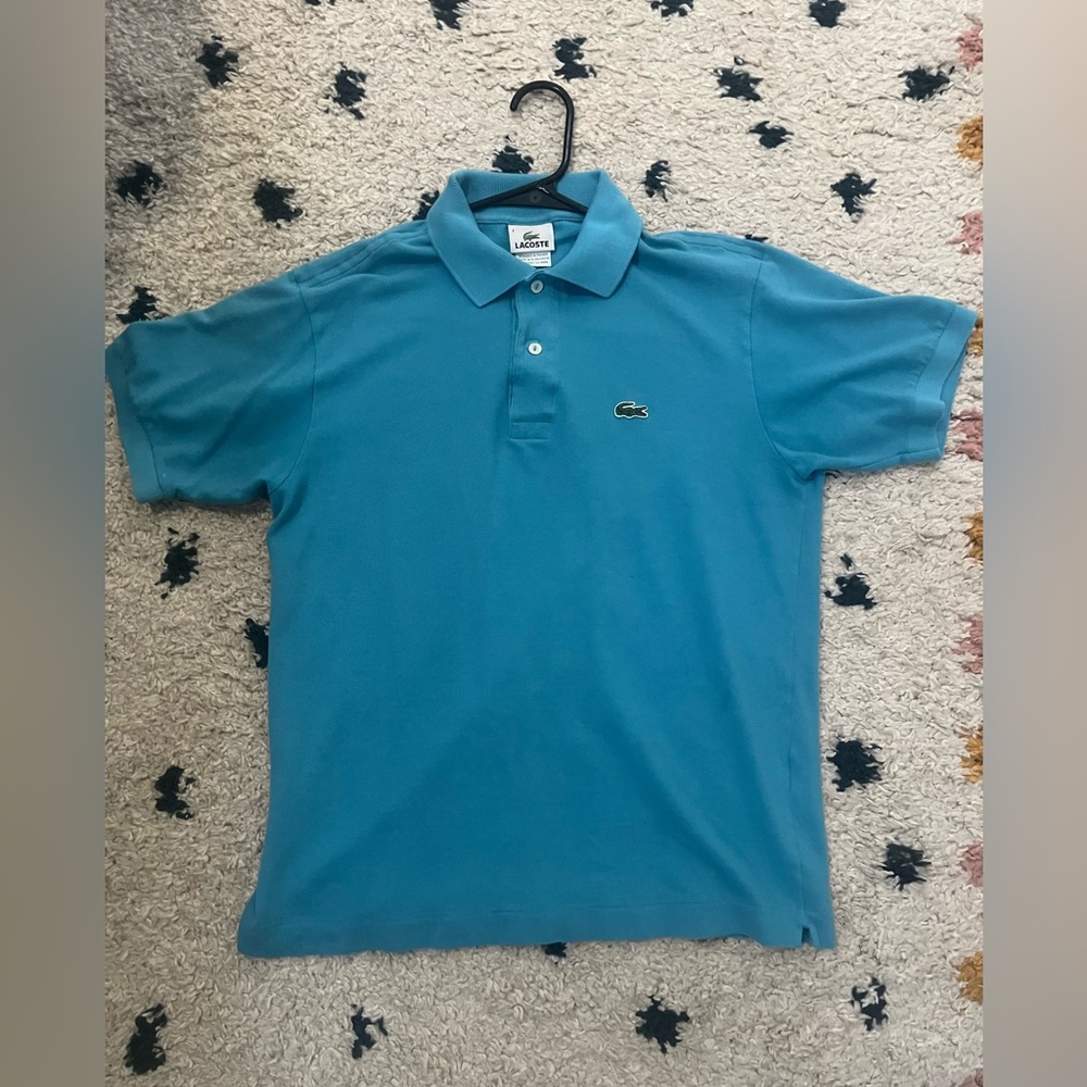 Lacoste Teal Polo Shirt